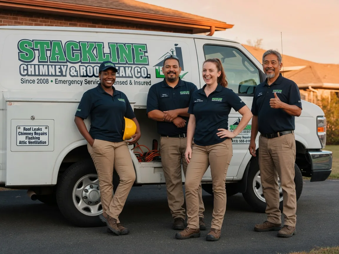 Chimney flashing repair company in Weston, CT
